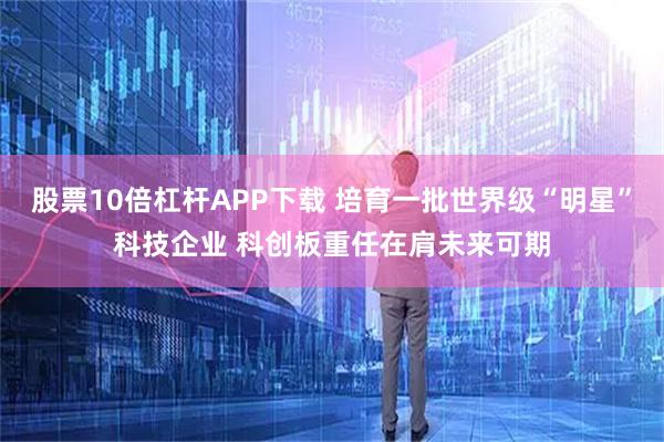 股票10倍杠杆APP下载 培育一批世界级“明星”科技企业 科创板重任在肩未来可期