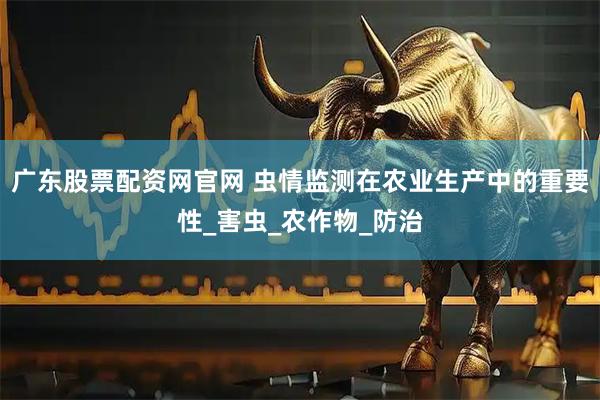 广东股票配资网官网 虫情监测在农业生产中的重要性_害虫_农作物_防治