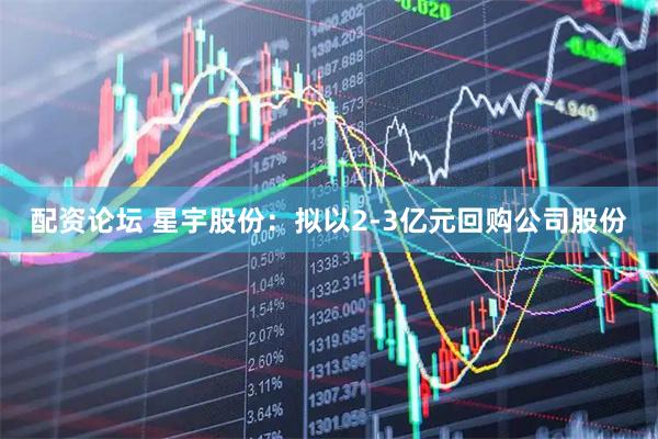 配资论坛 星宇股份：拟以2-3亿元回购公司股份